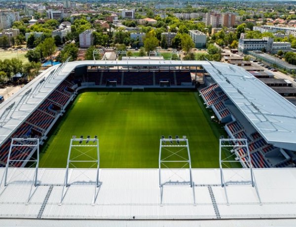 Látta már? Így néz ki Nyíregyháza lenyűgöző stadionja a Vidi elleni avatómérkőzés előtt!