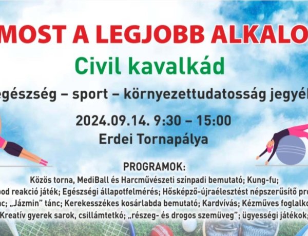 Civil kavalkádnak ad helyet a az Erdei Tornapálya 