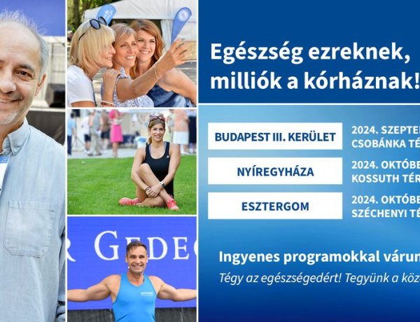 Egészség ezreknek, milliók a kórháznak! - Minden, amit a Richter Egészségváros programról tudni kell!