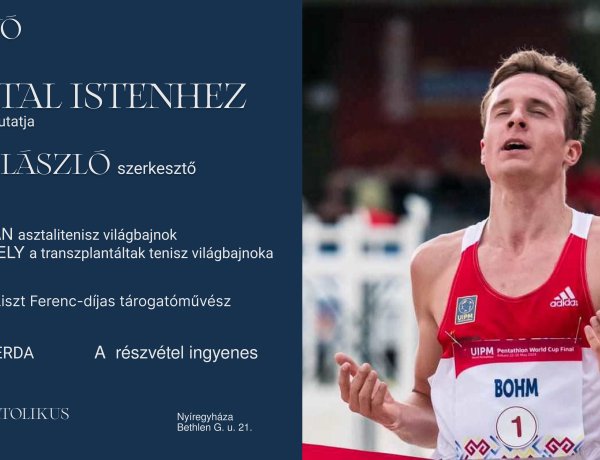 „Sporttal Istenhez", kötetbemutatóra készülnek a Görögkatolikus Múzeumban