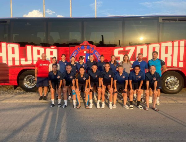 Hatvanban is nyertek a női focisták