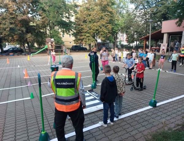 Megtanulták, hogyan kell forgalomban közlekedni