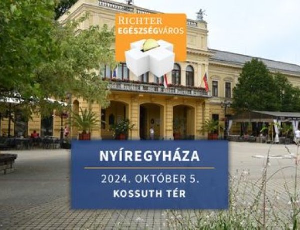 Richter Egészségváros – negyven szűrőhely, egész napos élményprogram és sztárvendégek várják!