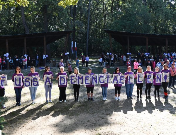 Fuss a demencia ellen – Fontos társadalmi problémára hívták fel a figyelmet