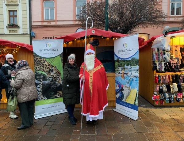 Nyíregyháza Szlovákiában is népszerű! - Az eperjesi adventi vásárban még a Mikulás is rácsodálkozott