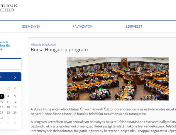 TÁJÉKOZTATÓ - Bursa Hungarcia felsőoktatási önkormányzati ösztöndíjpályázat  2025. évi fordulójáról