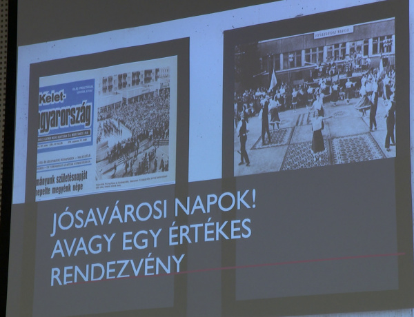 Értékes Esték – A Jósavárosi Napok elmúlt 50 évét mutatták be a könyvtárban