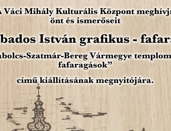 Szabados István munkáiból nyílik kiállítás a Váciban