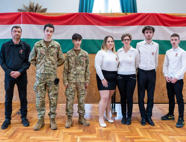 1848 te csillag! - A Nyíregyházi Szakképzési Centrum intézményeiben megemlékeztek a forradalom és szabadságharcról