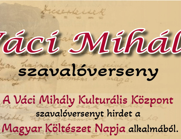 Váci vagy József Attila? - Szavalóversennyel ünnepel a VMKK