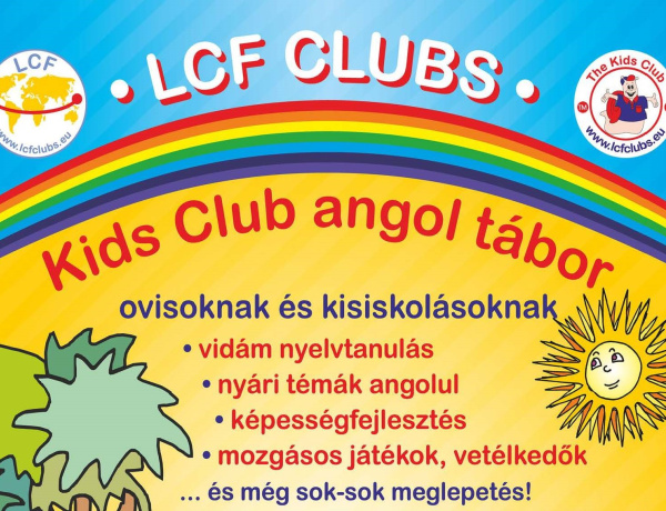 Ovisoknak és kisiskolásoknak – Vár a Kids Club angol tábor!