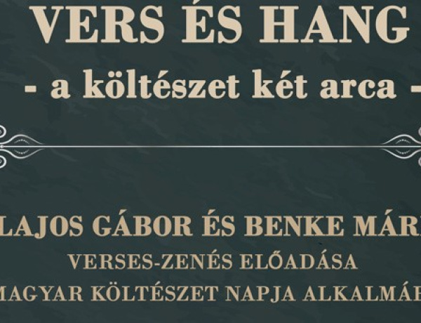  VERS ÉS HANG – Ismerje meg a költészet két arcát!