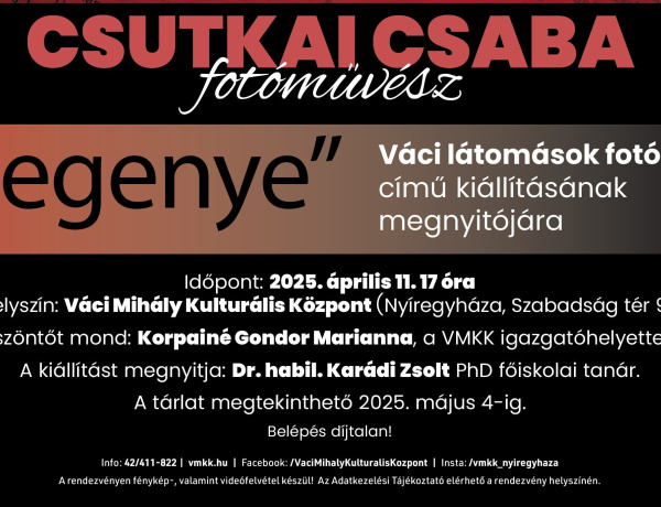 „Jegenye”– Váci látomások fotókban                  