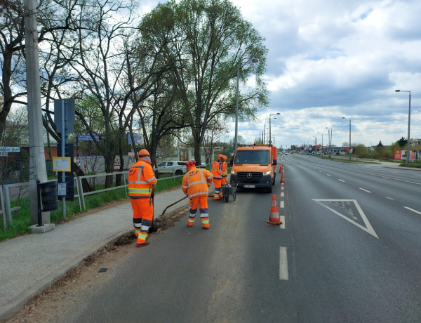 Itt láthatta a Magyar Közút munkatársait - Vigyázzon rájuk, értünk dolgoznak!