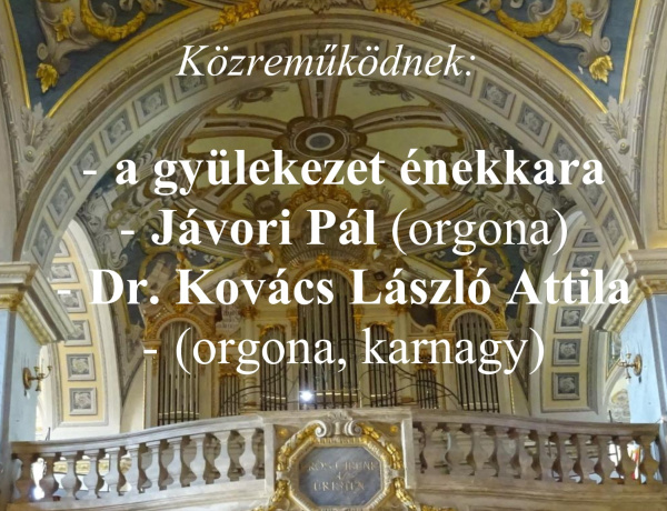 Húsvéti zenés áhítatot hirdetnek az evangélikusok 