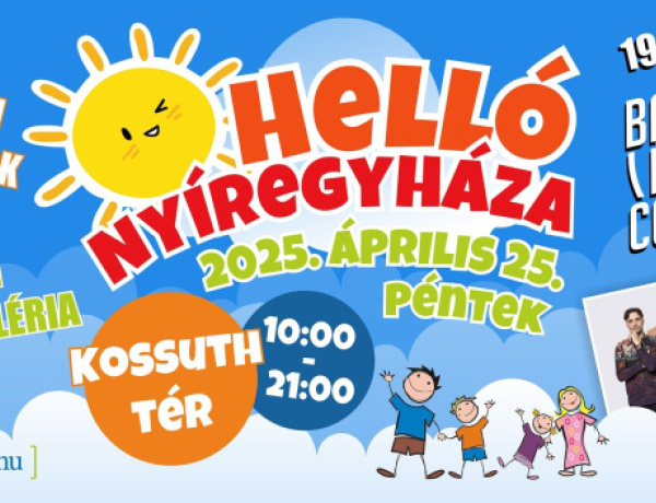 HELLÓ Nyíregyháza! – Ifjúsági nagyrendezvénynek és workshopnak ad otthont a szabolcsi megyeszékhely