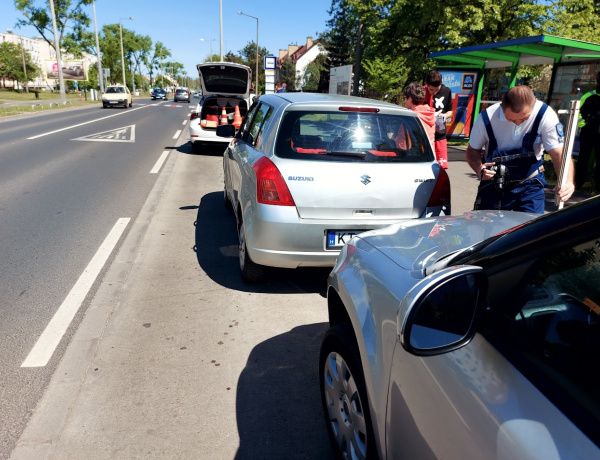 A templom közelében történt baleset a Korányin