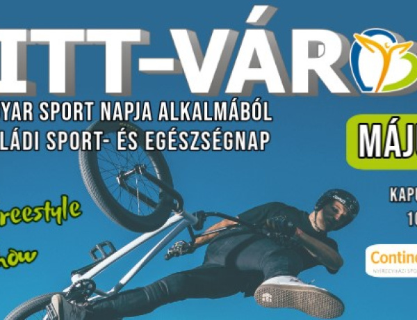 Tudunk egy remek programot május elsejére! - Legyen Ön is fitt a Fitt-Várossal!
