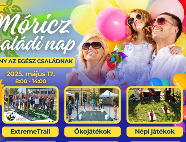 Családi napot szerveznek a Móriczban szombaton 