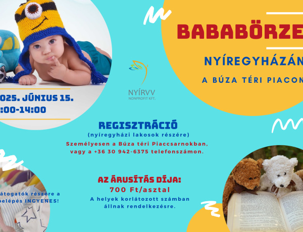 Hétvégén Bababörze! - A kisgyermekesekre is gondol a város