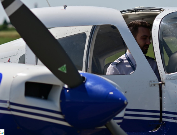 Nyílt nap – A nyíregyházi pilótaképzésbe pillanthattak be az érdeklődők