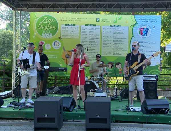 Zene Sóstón – Idén is népszerű a helyi formációkat felvonultató program