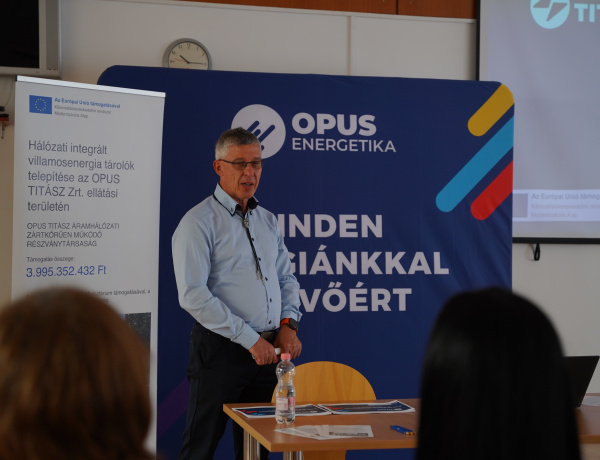 Minőségjavítás - A jobb áramellátáson dolgozik az OPUS TITÁSZ  