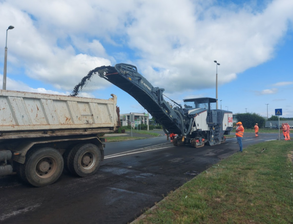 Kátyúznak a Kosboron - Jövő hét kedden aszfaltoznak