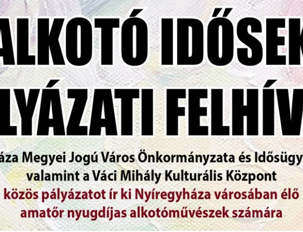 Idén is várják az alkotó idősek alkotásait