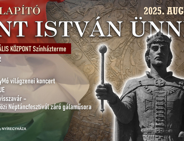 Ünnepelje Magyarország születésnapját Nyíregyházán; zene, tánc és tűzijáték is lesz!