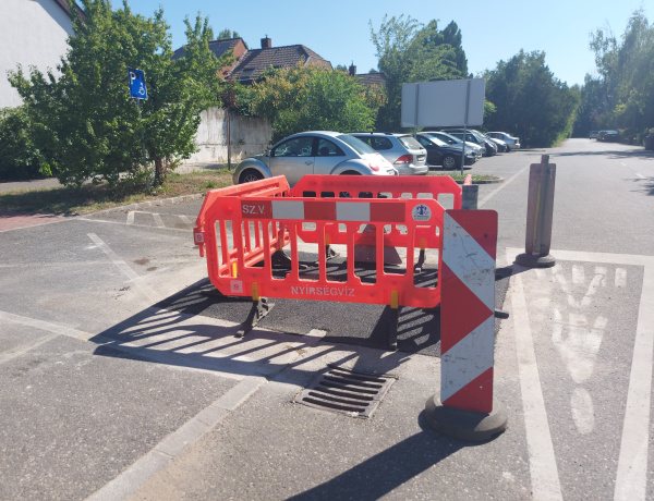 Újra használható a forgalmi sáv a Csaló-köznél