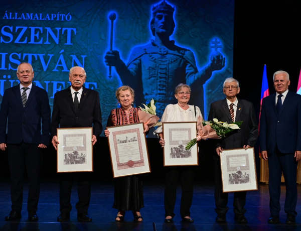 Egy kereskedő, egy gépészmérnök és egy pedagógus -  hárman vehették át idén az Inczédy György Életmű-díjat