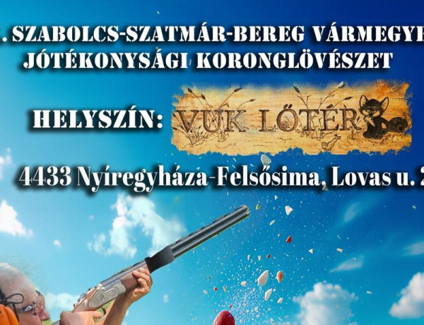Első alkalommal rendeznek jótékonysági koronglövészetet Nyíregyházán!