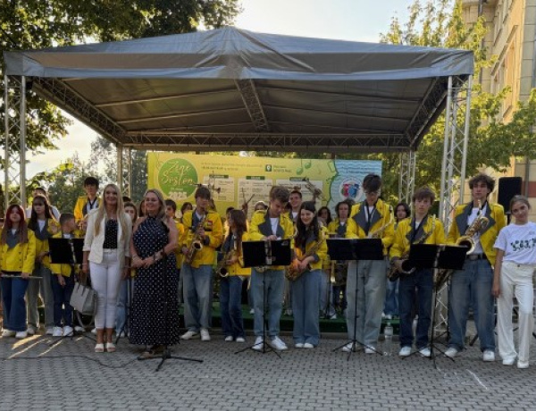 Koncertélmény – Kijevi fiatalok zenével ajándékozták meg Nyíregyházát