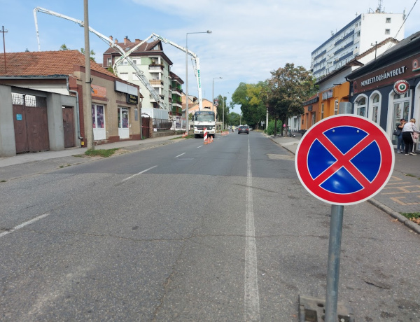 Építkezés a Kossuth utcán - nem kizárt a torlódás