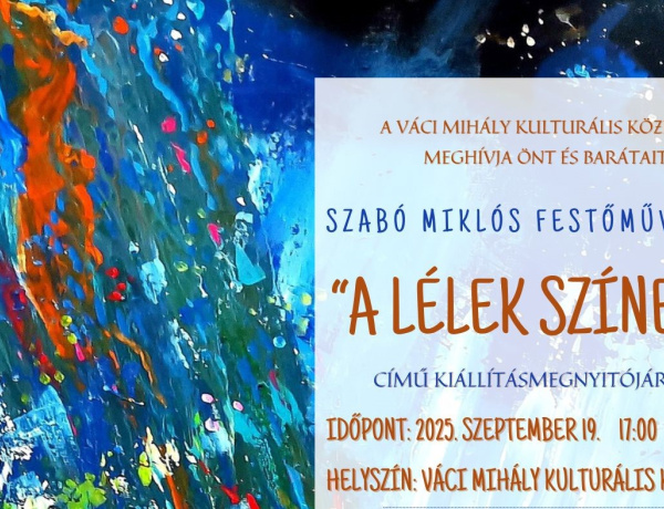 Egy osztrák művész, magyar gyökerekkel a lélek színeit hozza el Nyíregyházára