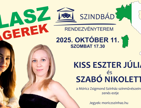 Olasz melódiák és az  Anconai szerelmesek dallamai csendülnek fel a Szindbádban