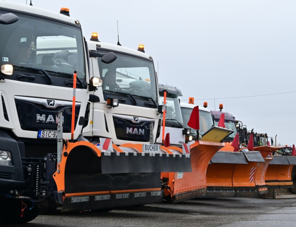 Téli gépszemle – Felkészültek a télre a NYÍRVV gépei