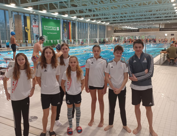 Stuttgartban a Sportcentrum úszói                             