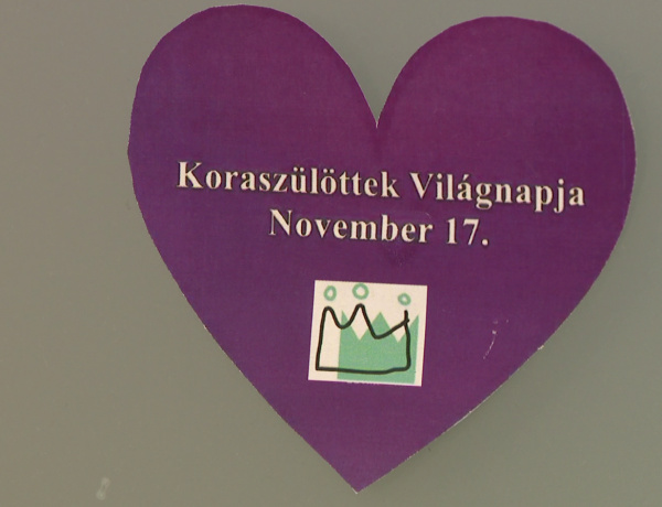Koraszülöttek Világnapja – Lilába borult a nyíregyházi Csodavár