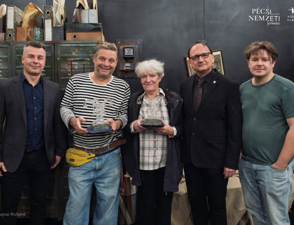 Két VIDOR-díjjal gazdagodott a Pécsi Nemzeti Színház