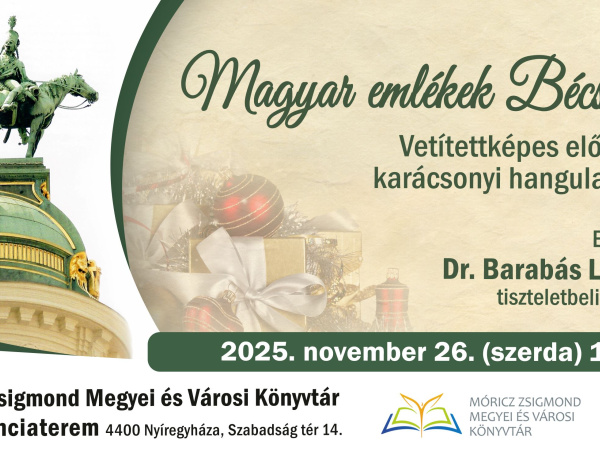 Bécsi séta a karácsony jegyében – Dr. Barabás László előadása