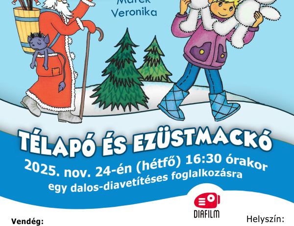 Télapó, zene és diafilm – Varázslatos hétfő délután a könyvtárban! 