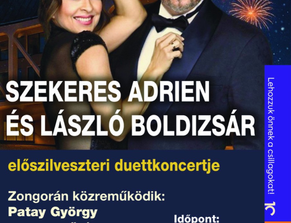 Újévi hangolódás: Szekeres Adrienn és László Boldizsár ad koncertet