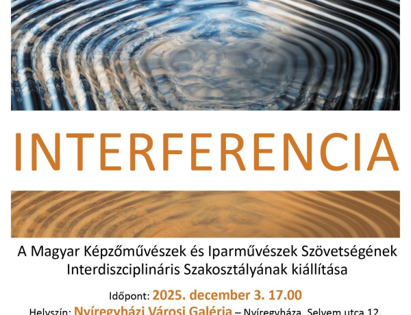 Interferencia: egy közös kiállításon találkoznak a művészeti ágak Nyíregyházán