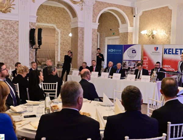 TOP 100 díjátadó Nyíregyházán: gazdaságbarát kormányzati környezet és dinamikus adónövekedés