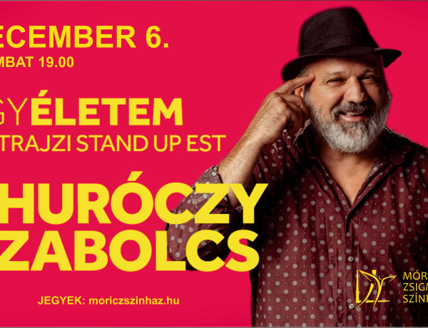 Thuróczy Szabolcs lép a Móricz Zsigmond Színház Nagyszínpadára szombaton