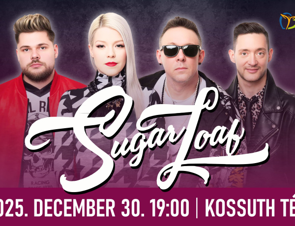 Nyíregyházán zárja az évet a Sugarloaf: a közönség egy fergeteges koncertre készülhet!