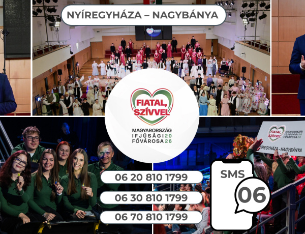 Újra lehet szavazni: Nyíregyháza és Nagybánya a döntőért küzd a „Magyarország Ifjúsági Fővárosa 2026” címért