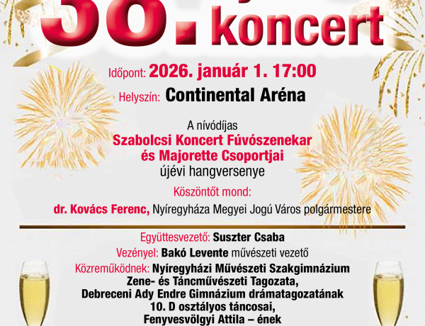 Ragyogó hagyomány: ez már a 38. Újévi Koncert lesz a Continental Arénában